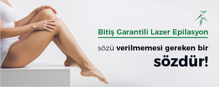 bitiş garantili lazer epilasyon